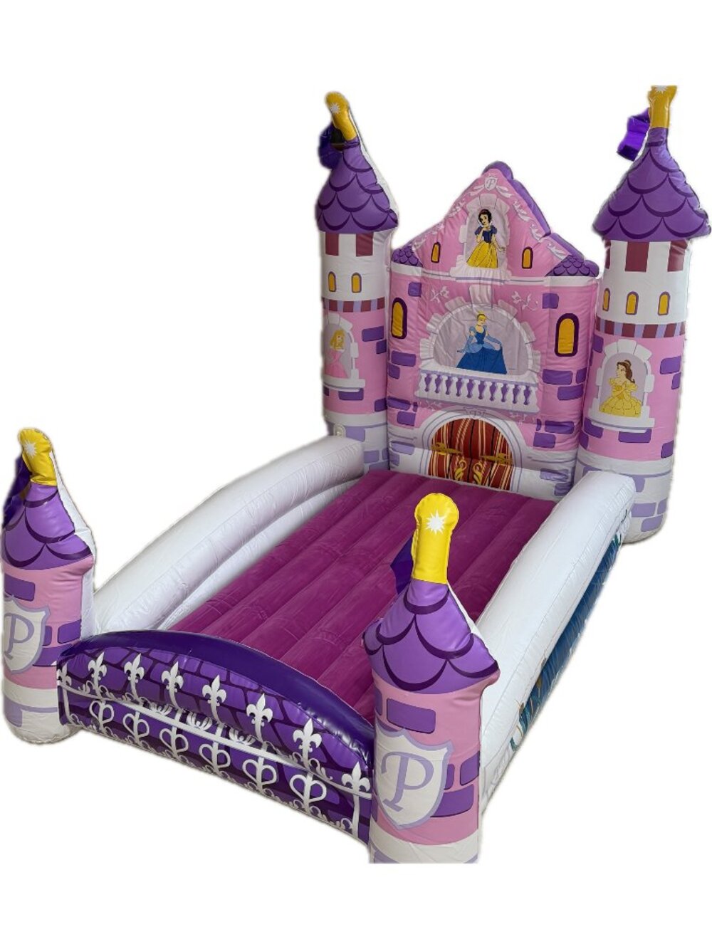 Disney Princess Inflatable Magic Castle Bed (No Pump)